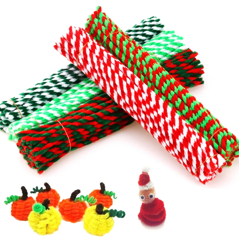 50pcs Chenille Stems Pipe, twisted bar, hair root, hand-made DIY material accessories, children's intelligence toys
50pcs Chenille Stems Pipe, twisted bar, hair root, hand-made DIY material accessories, children's intelligence toys