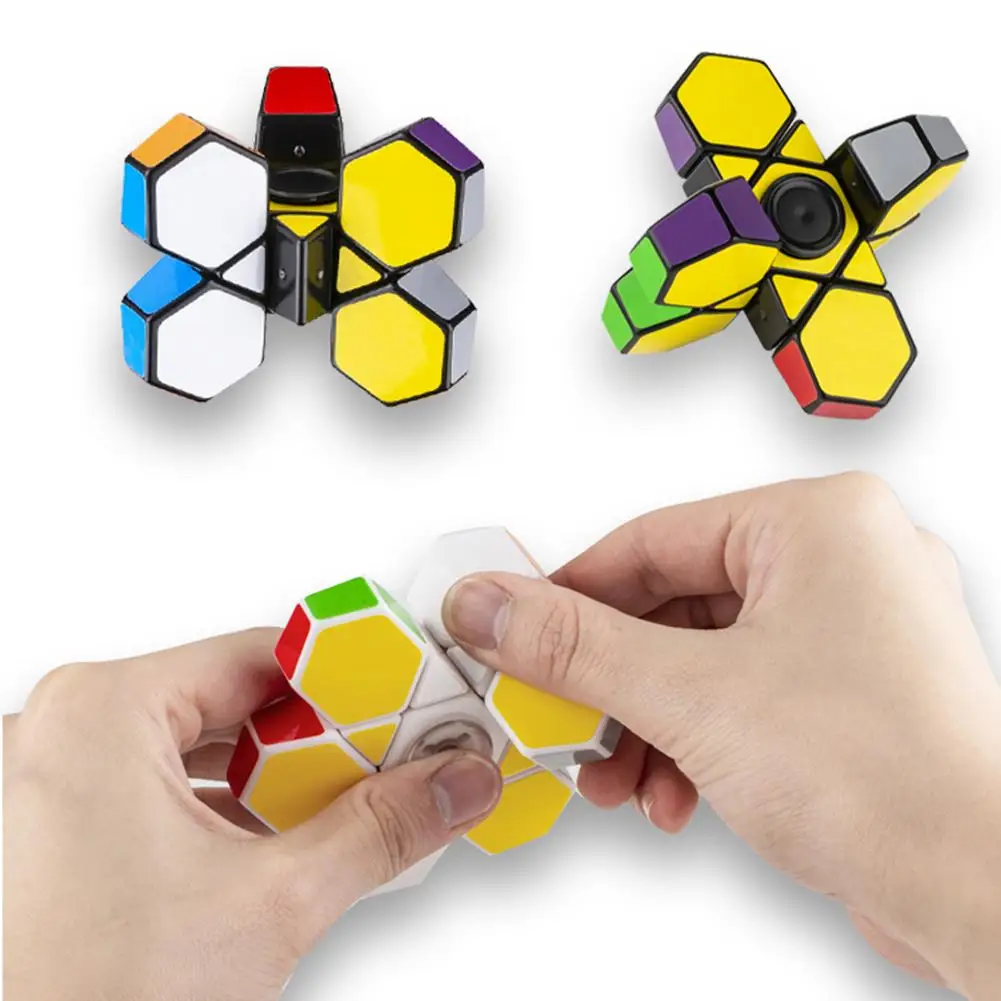 Creative 3d 1x3x3 Magic Spinner Puzzle Speed Cube Professional Finger Floppy Brain Teaser Anti-stress Puzzles Toys for children
Creative 3d 1x3x3 Magic Spinner Puzzle Speed Cube Professional Finger Floppy Brain Teaser Anti-stress Puzzles Toys for children