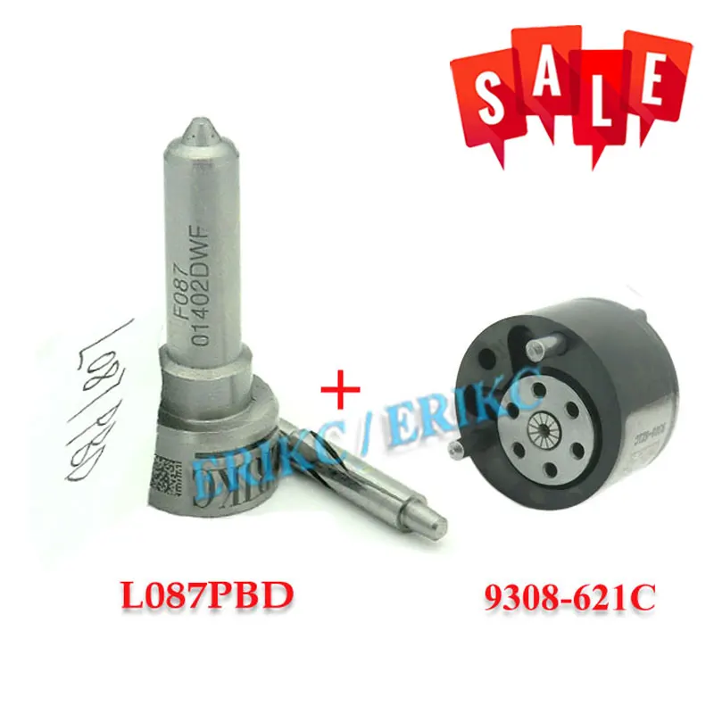 ERIKC L087PBD Nozzle and 9308-621C Control Valve 7135-644 Diesel Fuel Injector Overhaul Kit for Delphi EJBR01201Z / EJBR04101D
ERIKC L087PBD Nozzle and 9308-621C Control Valve 7135-644 Diesel Fuel Injector Overhaul Kit for Delphi EJBR01201Z / EJBR04101D