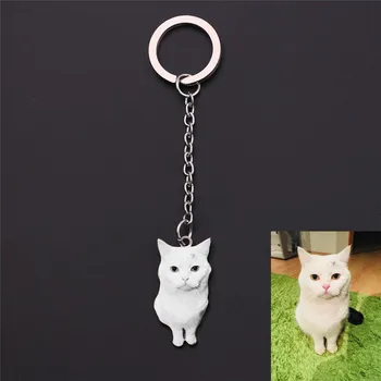 Custom Pet Photo Keychain Stainless steel Dog Tag Key Chain For Women Men Memorial Best Christmas Gift 
Custom Pet Photo Keychain Stainless steel Dog Tag Key Chain For Women Men Memorial Best Christmas Gift