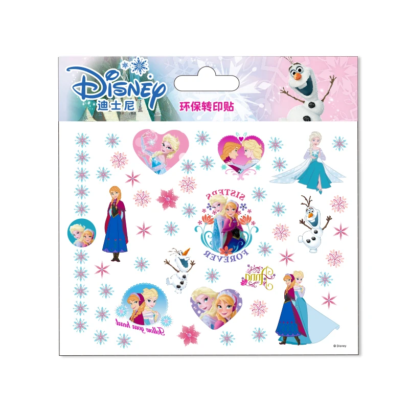 Фото Disney frozen minnie здоровые дети водонепроницаемые тату ручная наклейка для часов с