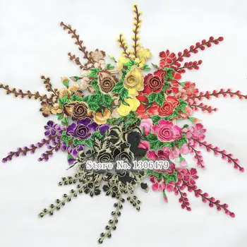 2Pcs/ Lot Water Soluble Lace Fabric Decoration Diy Patch Applique Bride Hair Accessory Veil Wedding Shoes Lace Trim RS1570
2Pcs/ Lot Water Soluble Lace Fabric Decoration Diy Patch Applique Bride Hair Accessory Veil Wedding Shoes Lace Trim RS1570