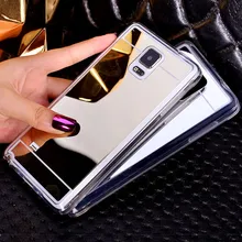 Rose Gold Luxury Bling Case For Samsung Galaxy Grand Prime S3 S6 Edge Note 3 Ultra Slim Electroplate Soft TPU Clear Mirror Cover