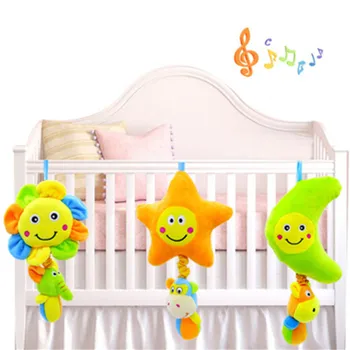 Baby Soft Comfort Toys Baby Cute Plush Dolls Cartoon Music Plush Pull Bell Rattle Toy Bed Children Hanging Dolls
Baby Soft Comfort Toys Baby Cute Plush Dolls Cartoon Music Plush Pull Bell Rattle Toy Bed Children Hanging Dolls