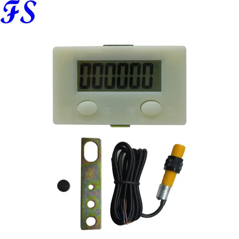 YB6C LCD 6 Digits Number Counter Digital Counter 0--99999 Magnetically Controlled Switch for Accumulation Counter with Magnetic
YB6C LCD 6 Digits Number Counter Digital Counter 0--99999 Magnetically Controlled Switch for Accumulation Counter with Magnetic