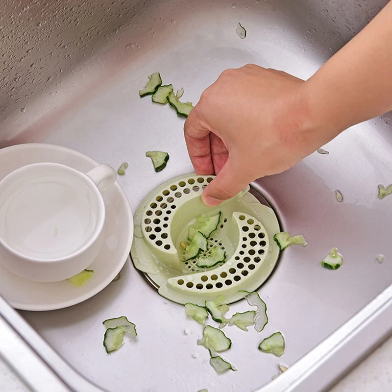 Creative Kitchen And Bathroom Drain Anti-clogging Filter Floor Drain Cover Hair Stoppers Hair Catcher Strainer For Kitchen
Creative Kitchen And Bathroom Drain Anti-clogging Filter Floor Drain Cover Hair Stoppers Hair Catcher Strainer For Kitchen