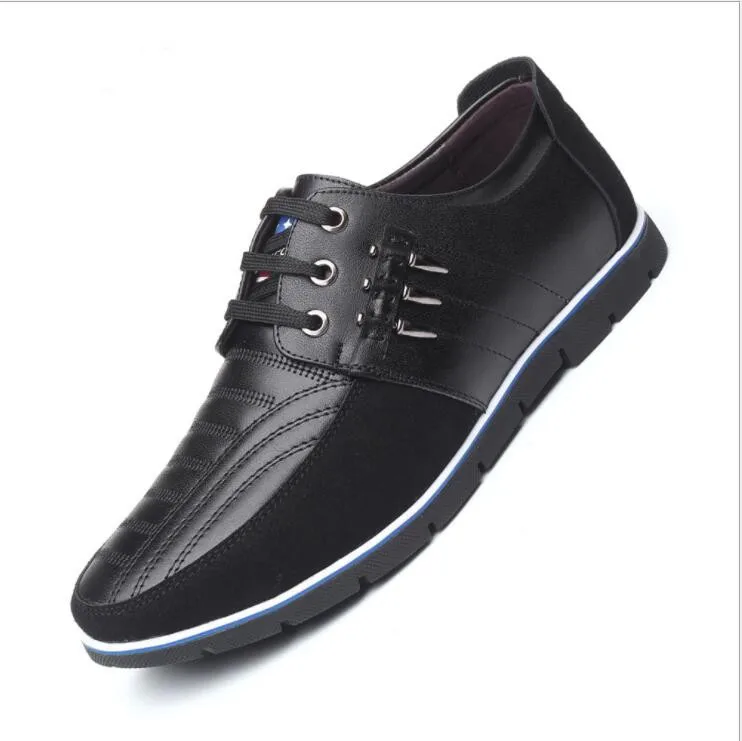 2019 Men Leather Casual Shoes Men's Lace Up Footwear Business Adult Moccasins Male flat Shoes Chaussure Home Men's field shoes
2019 Men Leather Casual Shoes Men's Lace Up Footwear Business Adult Moccasins Male flat Shoes Chaussure Home Men's field shoes