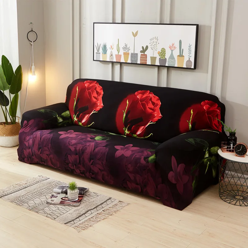 Stretchable Sofa Cover with Elastic for Sectional Couch Protects Sofa from Stains Damage and Dust 11 Stretchable Sofa Cover with Elastic for Sectional Couch Protects Sofa from Stains Damage and Dust 16