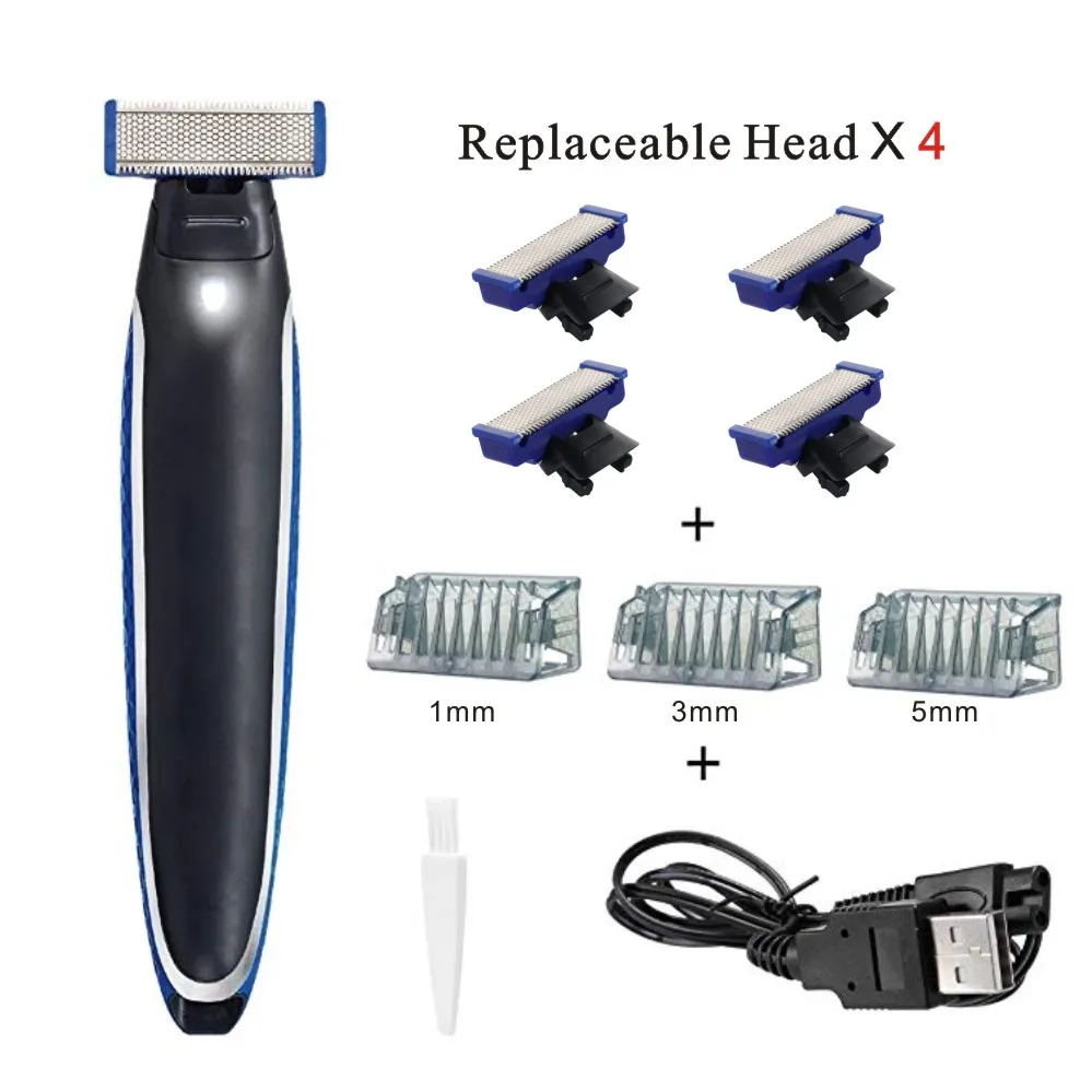 One Blade Beard Shaving Razor for Men Electric Shaver Rechargeable Male Back Hair Electronic Razor Travel Body Cleaning Shaver
One Blade Beard Shaving Razor for Men Electric Shaver Rechargeable Male Back Hair Electronic Razor Travel Body Cleaning Shaver