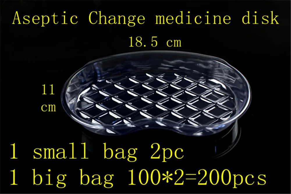 medical Disposable sterile Waist dish Dressing container plastic surgical operation Change medicine box Disinfectant disc tray
medical Disposable sterile Waist dish Dressing container plastic surgical operation Change medicine box Disinfectant disc tray