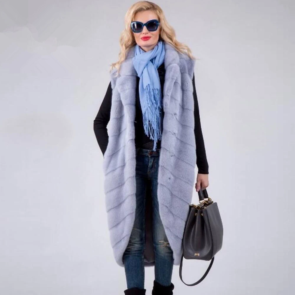 TOPFUR 2019 Winter Customized Coats Real Fur Coat Women Natural Mink Fur Vest Lapel Collar Sleeveless Vest with fur hood Loose
TOPFUR 2019 Winter Customized Coats Real Fur Coat Women Natural Mink Fur Vest Lapel Collar Sleeveless Vest with fur hood Loose