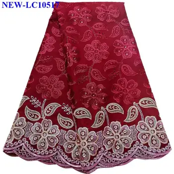 2019 New arrival African 100% cotton Lace Fabric 2019 High Quality Wine Red Swiss Voile Lace Fabric In Switzerland 5yards XNBS01 
2019 New arrival African 100% cotton Lace Fabric 2019 High Quality Wine Red Swiss Voile Lace Fabric In Switzerland 5yards XNBS01