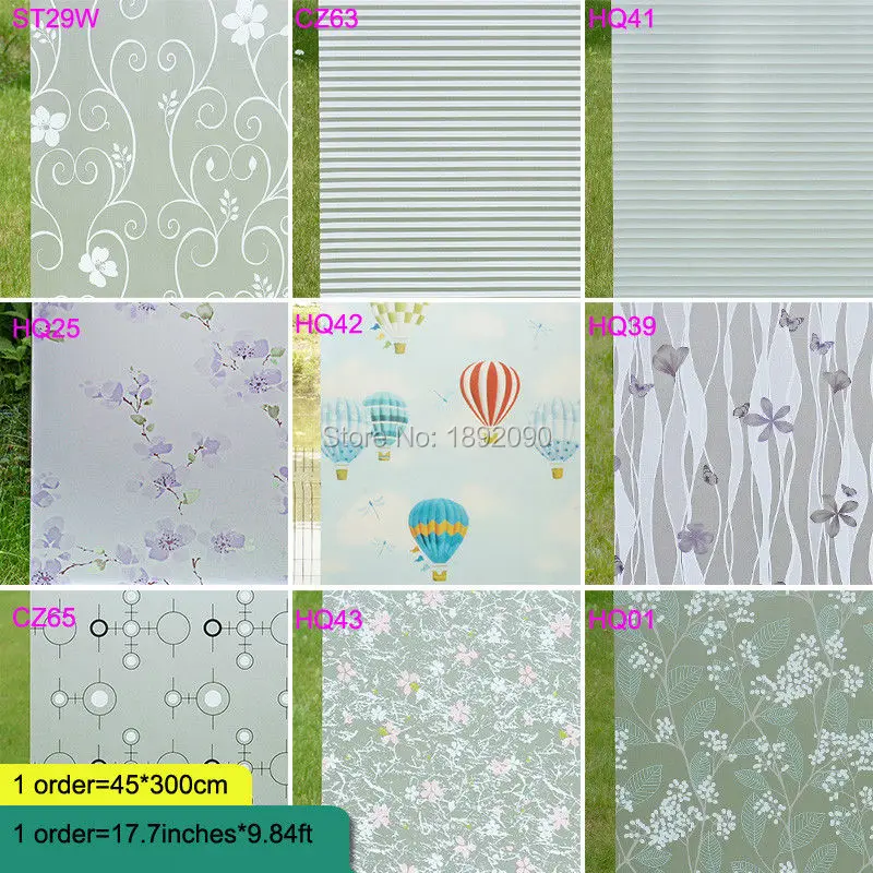 Wide 45cm*Long 300cm Frosted Opaque Glass Window Film Privacy Self-Adhesive Glass Stickers Home Decor Bedroom Toilet
Wide 45cm*Long 300cm Frosted Opaque Glass Window Film Privacy Self-Adhesive Glass Stickers Home Decor Bedroom Toilet