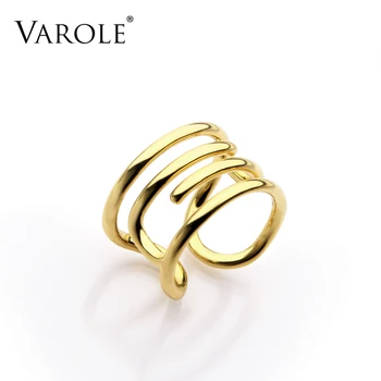 VAROLE Paperclip Partten Ring Knunkle Midi Rings for Women Gold Color Ring Jewelry Bagues Anillos Mujer Aneis Feminino
VAROLE Paperclip Partten Ring Knunkle Midi Rings for Women Gold Color Ring Jewelry Bagues Anillos Mujer Aneis Feminino