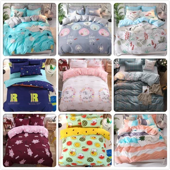 New Fashion Soft Cotton Duvet Cover Sheet Pillowcase 3/4pcs Bedding Sets Adult Kids Bed Linens Single Queen King Size Quilt Case
New Fashion Soft Cotton Duvet Cover Sheet Pillowcase 3/4pcs Bedding Sets Adult Kids Bed Linens Single Queen King Size Quilt Case