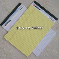 1PAD(PCS) Memo Pad USA style Legal pad 50 sheets A5 A4 Notebook paper Office School Supplies Notebooks Writing Pad image