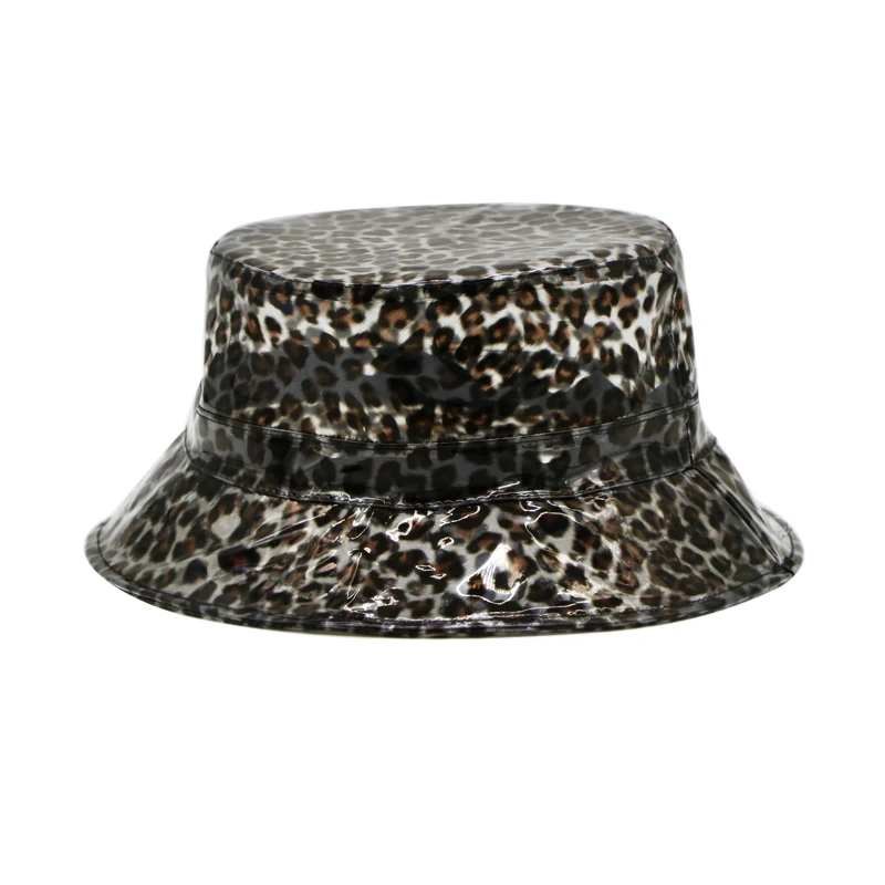 Summer Transparent Women's PVC Leopard Small Brim Bucket Hat Ladies Beach Visor Hat Waterproof Rain Cap Plastic Wide-brimmed Hat
Summer Transparent Women's PVC Leopard Small Brim Bucket Hat Ladies Beach Visor Hat Waterproof Rain Cap Plastic Wide-brimmed Hat