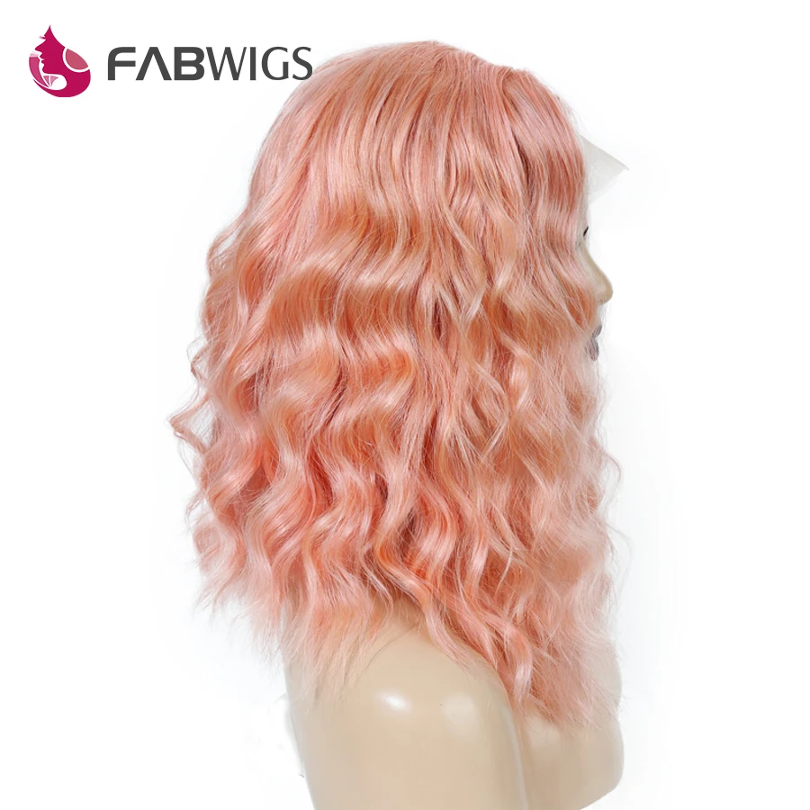 Fabwigs 250% Density Lace Front Human Hair Wigs with Baby Hair Pre Plucked Pink Short Bob Human Hair Wigs One-time curvature
Fabwigs 250% Density Lace Front Human Hair Wigs with Baby Hair Pre Plucked Pink Short Bob Human Hair Wigs One-time curvature