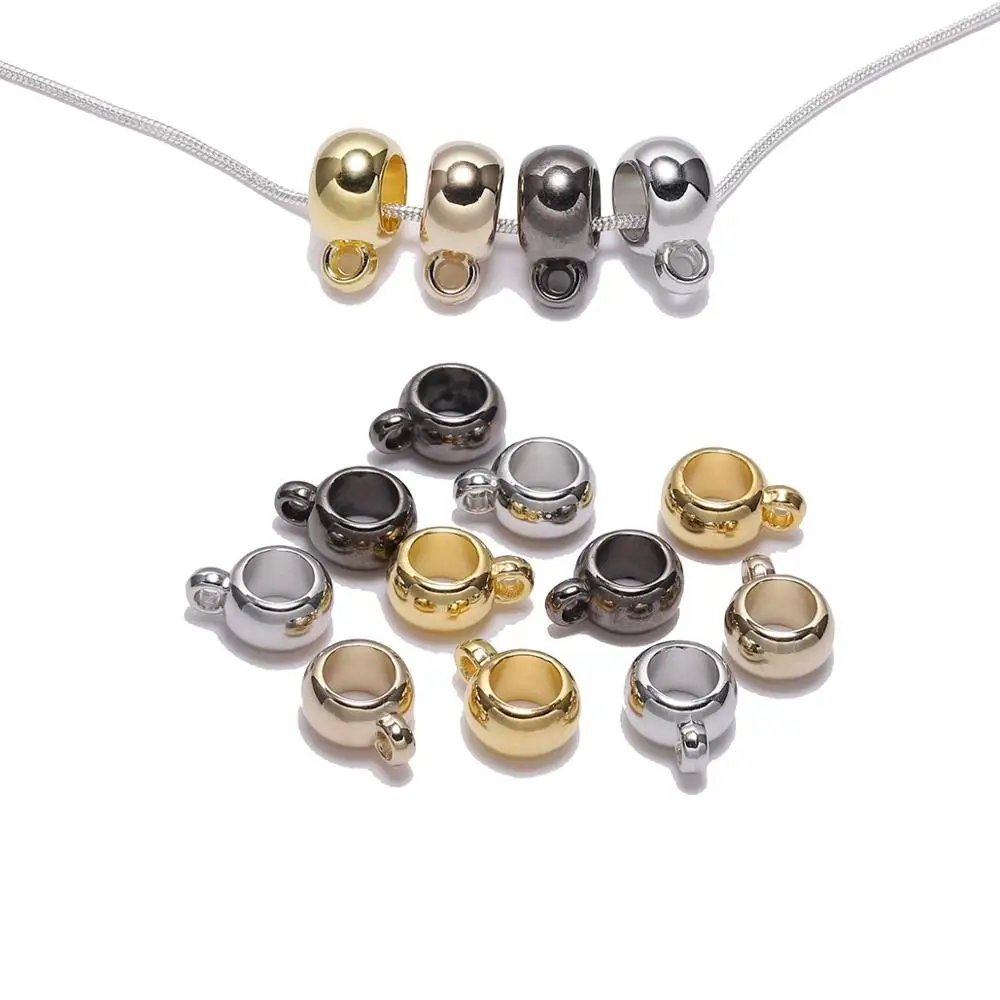 50Pcs/lot Pendant Clip Clasps Bail Hooks CCB Big Hole Bead Spacer Loose Beads Connector For Jewelry Making Supplies
50Pcs/lot Pendant Clip Clasps Bail Hooks CCB Big Hole Bead Spacer Loose Beads Connector For Jewelry Making Supplies