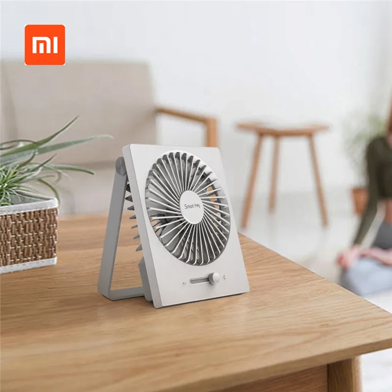 Оригинальный вентилятор Xiaomi Smartfrog с usb зарядкой мини 4 дюйма низкий уровень шума