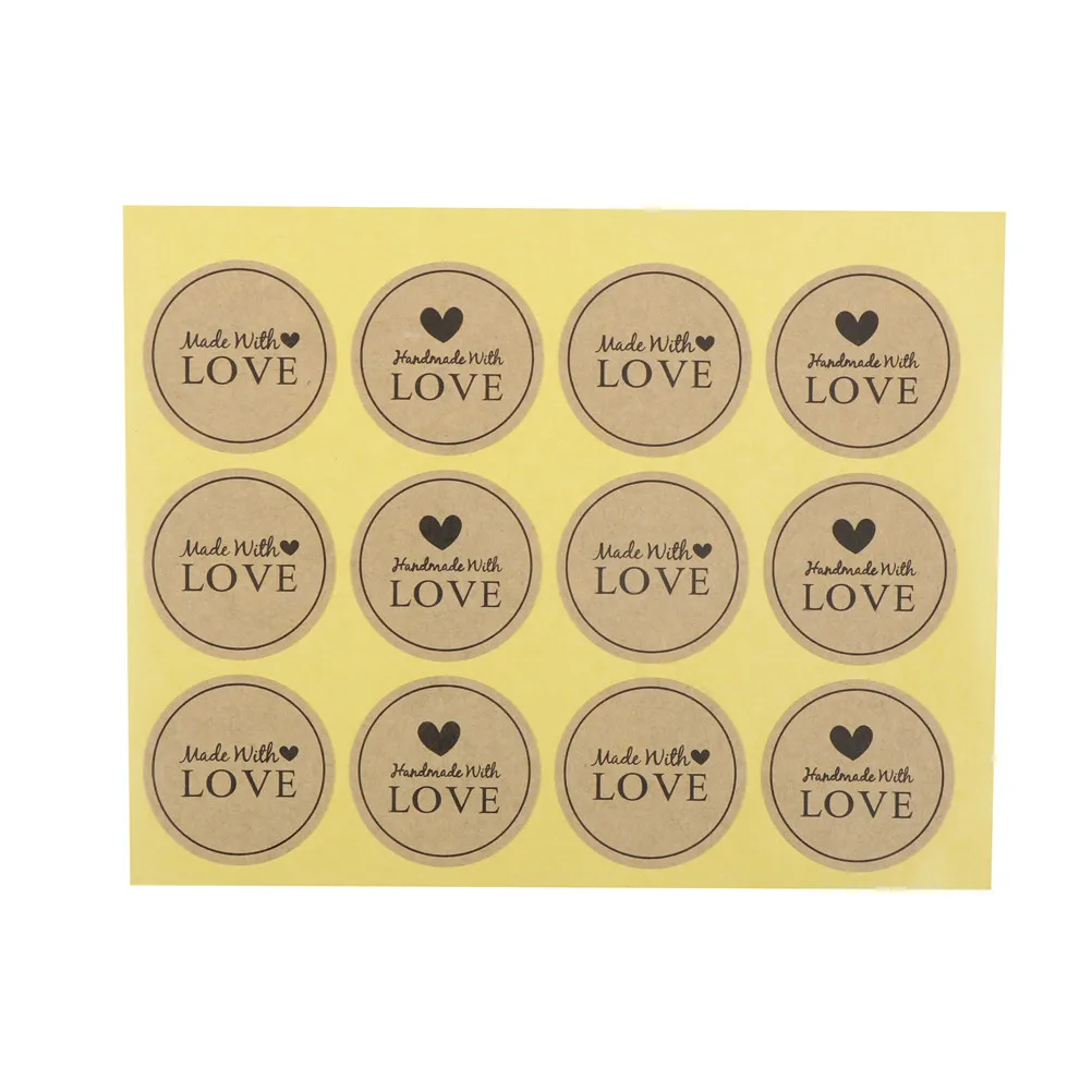 120pcs/10 sheets adhesive Hand made series paper seal sticker for homemade bakery&gift packaging Stationery Sticker
120pcs/10 sheets adhesive Hand made series paper seal sticker for homemade bakery&gift packaging Stationery Sticker