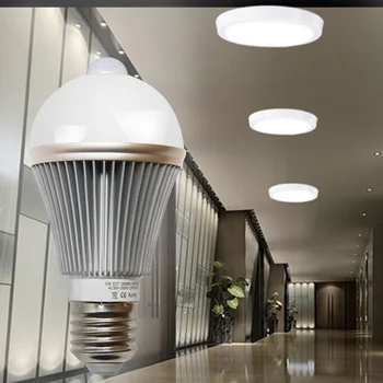 20pcs 5W Motion Sensor Light Bulb Dusk To Dawn Pir Built-In Motion Detector Bulbs E27 Base Indoor Outdoor LED Light Bulbs
20pcs 5W Motion Sensor Light Bulb Dusk To Dawn Pir Built-In Motion Detector Bulbs E27 Base Indoor Outdoor LED Light Bulbs