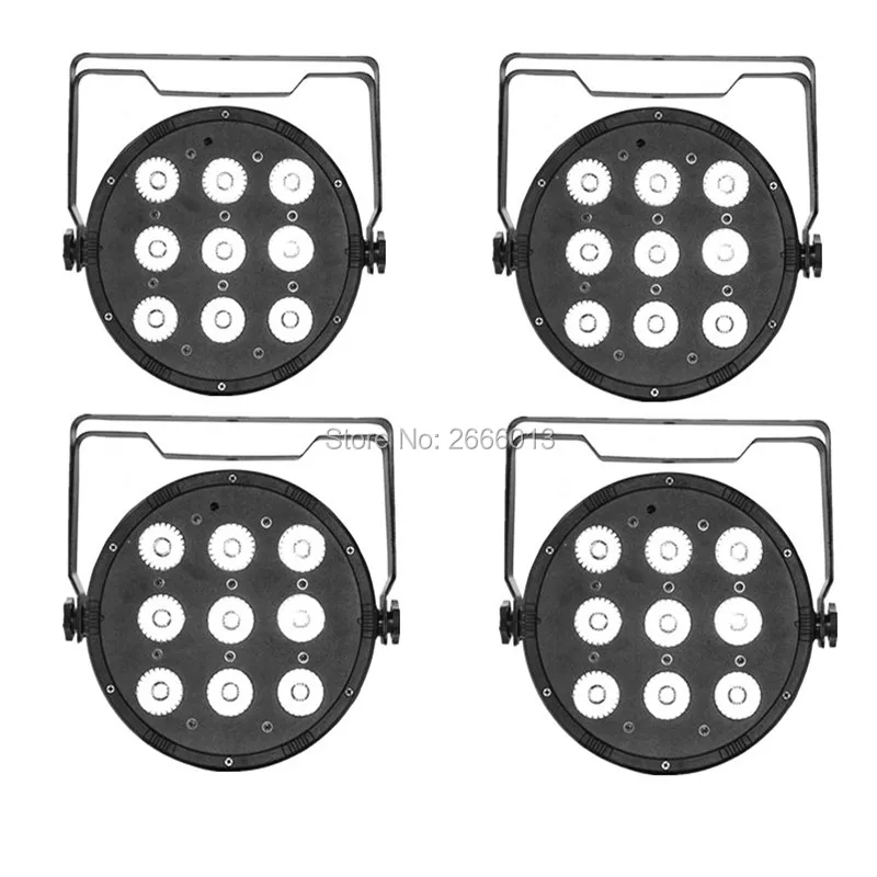 4pcs/lot 9x12W LED Par Light, LED Flat Slim Par Can With DMX512/Auto/Sound Control,4in1 RGBW LED Stage Wash Effect Lighting Lamp
4pcs/lot 9x12W LED Par Light, LED Flat Slim Par Can With DMX512/Auto/Sound Control,4in1 RGBW LED Stage Wash Effect Lighting Lamp