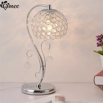 Omee Modern LED Crystal Table Lamps Europe Bed Room cristal Table Lights 220V Chaud Study Bedside Round Lampshade Desk Lamp
Omee Modern LED Crystal Table Lamps Europe Bed Room cristal Table Lights 220V Chaud Study Bedside Round Lampshade Desk Lamp