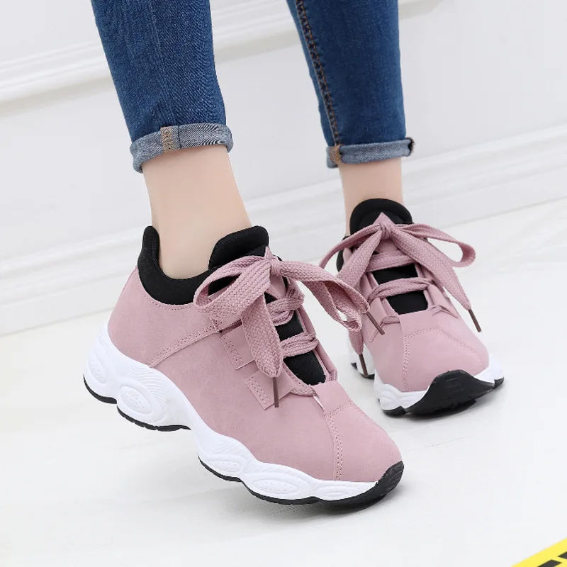 Fashion Lady Casual White Shoes Women Sneaker Black Leisure Thick Soled Shoes Flats Cross-tied Lace-up White Female Student
Fashion Lady Casual White Shoes Women Sneaker Black Leisure Thick Soled Shoes Flats Cross-tied Lace-up White Female Student