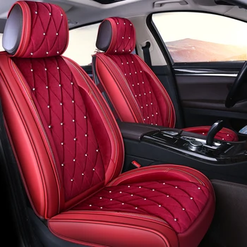 Car seat cover Studded Rhinestone plush car seat cushion for Mazda 3 6 2 CX-4 CX-5 CX-7 Axela ATENZA LAND CRUISER 2 octavia
Car seat cover Studded Rhinestone plush car seat cushion for Mazda 3 6 2 CX-4 CX-5 CX-7 Axela ATENZA LAND CRUISER 2 octavia