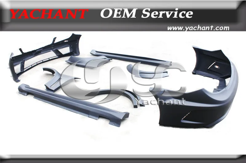 FRP Fiber Glass Kit Fit For 12-13 Mercedes Benz W204 C63 AMG Sedan Black Series Style Wider Body Kit (bumper fender side skirts)
FRP Fiber Glass Kit Fit For 12-13 Mercedes Benz W204 C63 AMG Sedan Black Series Style Wider Body Kit (bumper fender side skirts)
