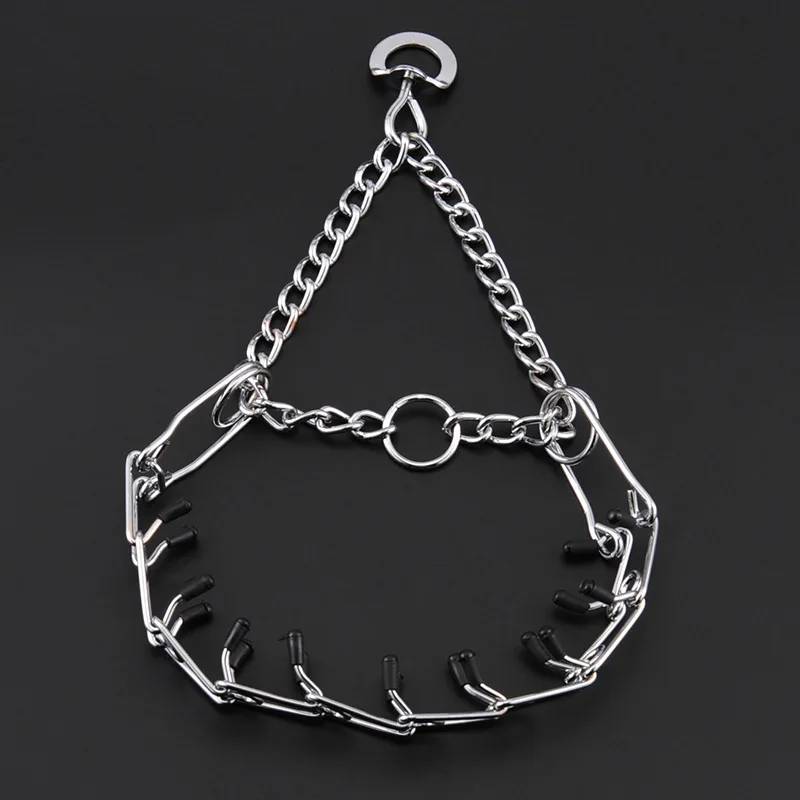 Adjustable Dog Prong Collar with Rubber Tip Metal Effective Pet Dog Pinch Collar for Small Big Dogs (2.5mm 3.0mm 3.5mm 4.0mm)
Adjustable Dog Prong Collar with Rubber Tip Metal Effective Pet Dog Pinch Collar for Small Big Dogs (2.5mm 3.0mm 3.5mm 4.0mm)