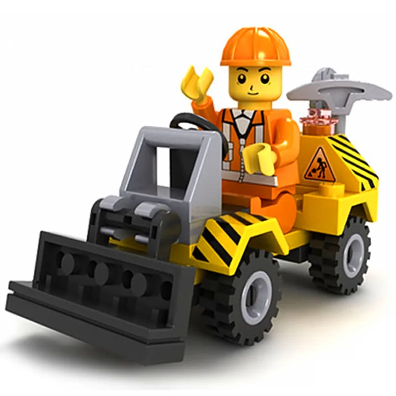JIESTAR Mini City Construction Engineering Team Bulldozer Building Blocks Sets Bricks Model Kids Toys Gift
JIESTAR Mini City Construction Engineering Team Bulldozer Building Blocks Sets Bricks Model Kids Toys Gift
