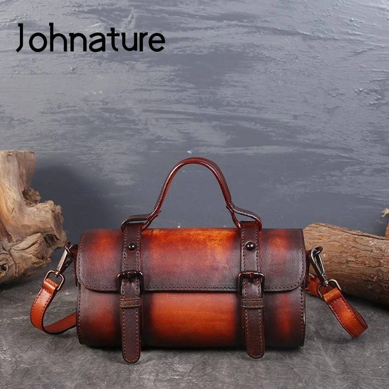 Johnature 2019 New Genuine Leather Bags Pillow Vintage Zipper & Hasp Versatile Open Pocket Solid Embossed Women Handbag
Johnature 2019 New Genuine Leather Bags Pillow Vintage Zipper & Hasp Versatile Open Pocket Solid Embossed Women Handbag