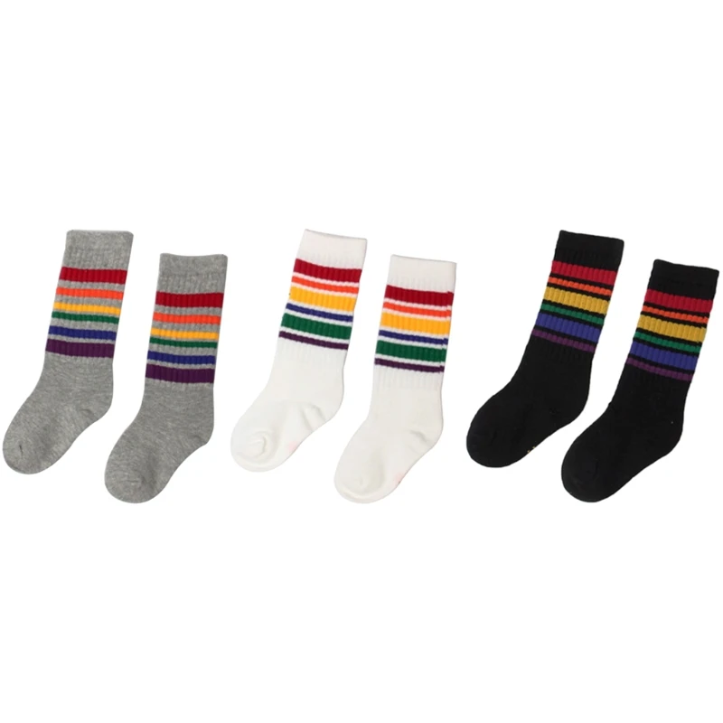 Cute Rainbow Winter Autumn Calf Length Tube Crew Socks For Child Or Toddler Children's Socks
Cute Rainbow Winter Autumn Calf Length Tube Crew Socks For Child Or Toddler Children's Socks
