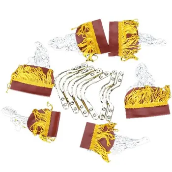 Pool Snooker Table Cotton Nets Pockets with Fringe Brass Finish Irons for Children
Pool Snooker Table Cotton Nets Pockets with Fringe Brass Finish Irons for Children