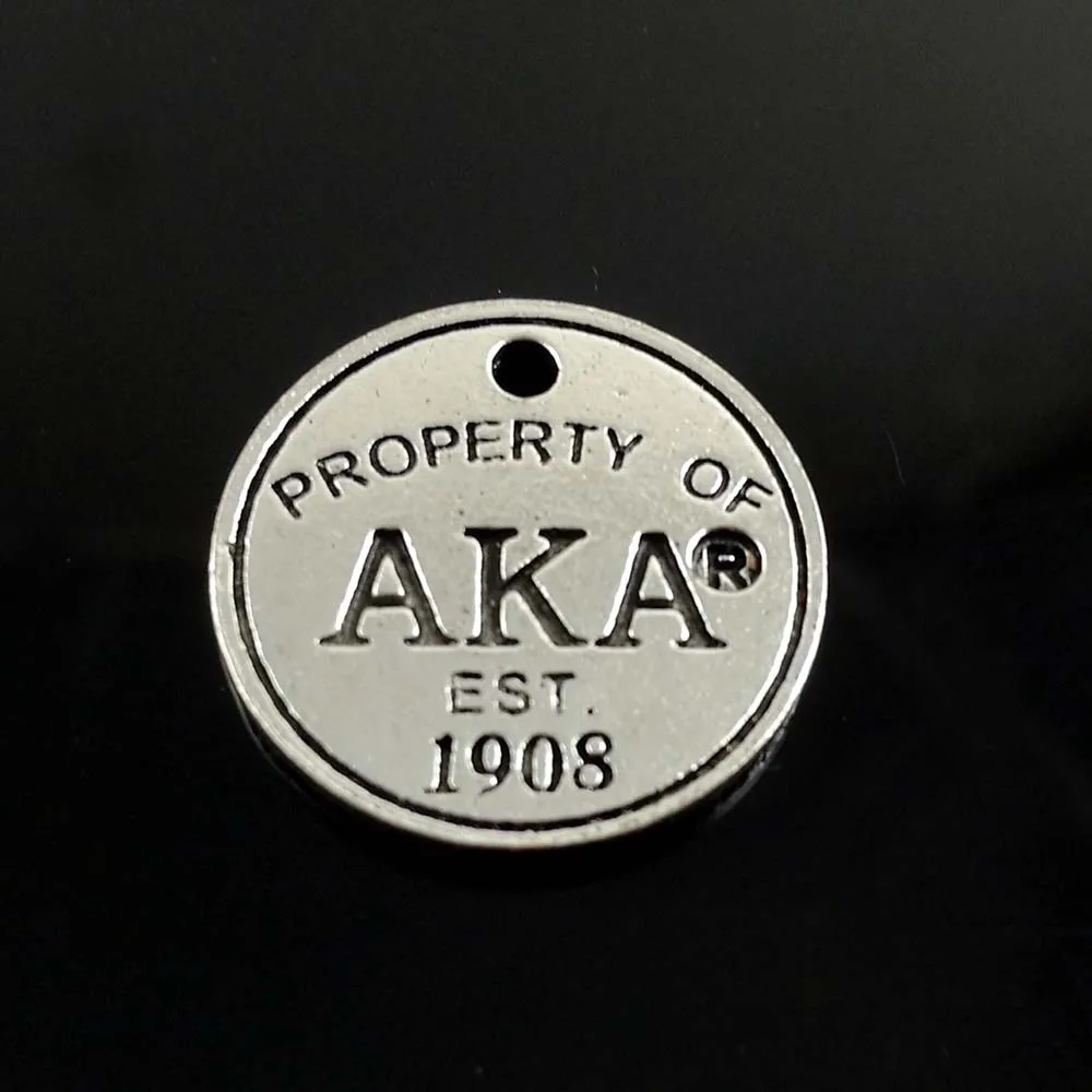 Sorority Greek PROPERTY OF AKA EST 1908 Bracelet Necklace keychain Jewerly Charm
Sorority Greek PROPERTY OF AKA EST 1908 Bracelet Necklace keychain Jewerly Charm