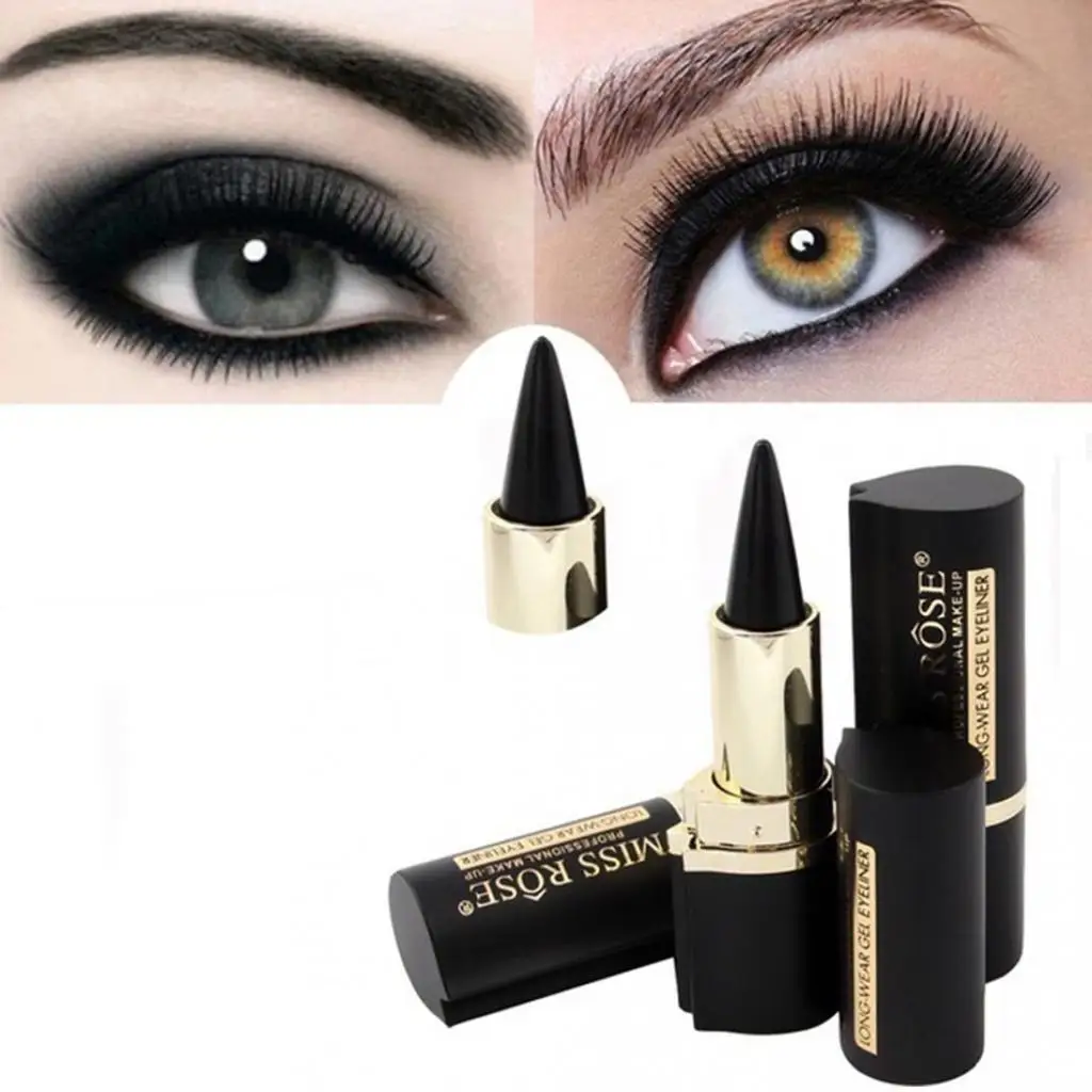 Miss Rose Black Gel Eyeliner Stick Smooth Easywear Eyes Makeup Waterproof Long Lasting Women Beauty Eye Liner Pen Maquiagem
Miss Rose Black Gel Eyeliner Stick Smooth Easywear Eyes Makeup Waterproof Long Lasting Women Beauty Eye Liner Pen Maquiagem