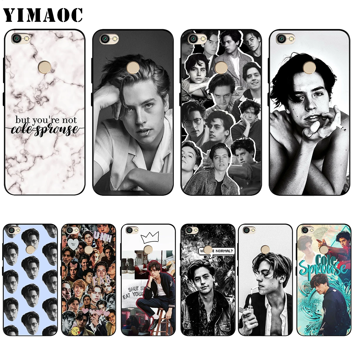 YIMAOC Cole Sprouse Case for Xiaomi Redmi mi Note MAX 3 6a 7 6 8 9 go se mi6 mi8 a1 a2 Lite for pocophone f1
YIMAOC Cole Sprouse Case for Xiaomi Redmi mi Note MAX 3 6a 7 6 8 9 go se mi6 mi8 a1 a2 Lite for pocophone f1