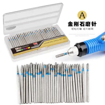 30PCS/Set Diamond Tungsten Carbide Steel Nail Drill Bit Manicure Machine Rotary Electric Nail Files Grinding Pedicure Tools Set
30PCS/Set Diamond Tungsten Carbide Steel Nail Drill Bit Manicure Machine Rotary Electric Nail Files Grinding Pedicure Tools Set