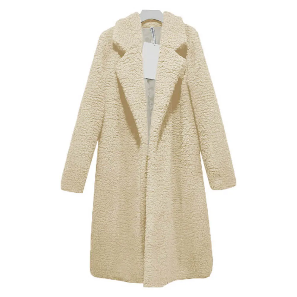 Newly Women Lady Top Coat Long Sleeve Warm Lapel Fashion Medium Length Solid Color For Winter VK-ING
Newly Women Lady Top Coat Long Sleeve Warm Lapel Fashion Medium Length Solid Color For Winter VK-ING