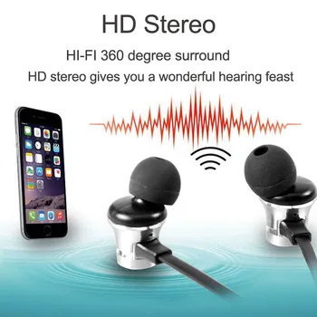 Bluetooth Wireless Earphones Headphones Running earphone Stereo Super Bass Earbuds Sweatproof With Mic Headset
Bluetooth Wireless Earphones Headphones Running earphone Stereo Super Bass Earbuds Sweatproof With Mic Headset