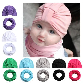 2Pcs/Set Turban Bebe Solid Baby Beanie Hat Children's Turban Scarf Caps Baby Hats Czapka Dla Dziewczynki
2Pcs/Set Turban Bebe Solid Baby Beanie Hat Children's Turban Scarf Caps Baby Hats Czapka Dla Dziewczynki