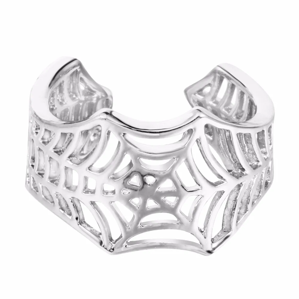 Kinitial Batman Rings Handmade Spider Web Animal Tail Puzzle Jewelry Open Adjustable Encircle Ring Wholesale Bijoux
Kinitial Batman Rings Handmade Spider Web Animal Tail Puzzle Jewelry Open Adjustable Encircle Ring Wholesale Bijoux