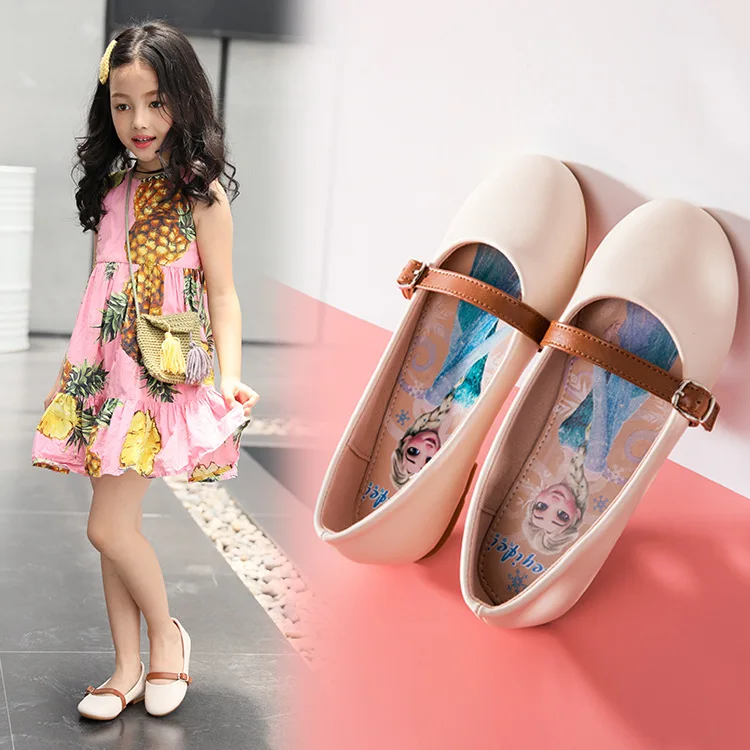 Girls cute princess shoes Spring 2019 Children round head PU Girls Flats casual shoes elsa Baby Shoe Size 25-35
Girls cute princess shoes Spring 2019 Children round head PU Girls Flats casual shoes elsa Baby Shoe Size 25-35