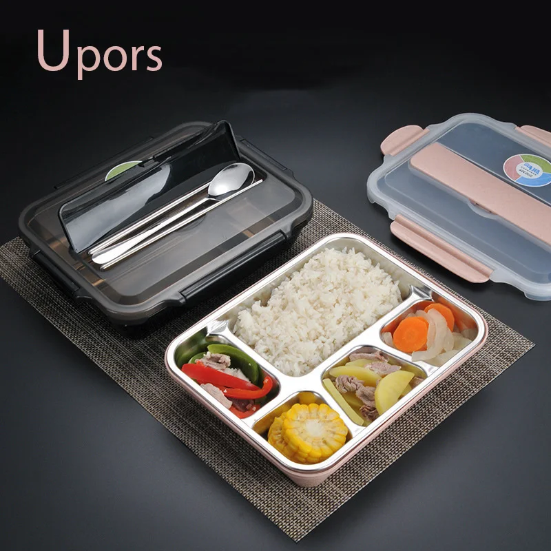 Portable 4/5 Grid Bento Box Microwave Food Heating Picnic Office Lunch 304 Stainless Steel with Compartment Children's School
Portable 4/5 Grid Bento Box Microwave Food Heating Picnic Office Lunch 304 Stainless Steel with Compartment Children's School