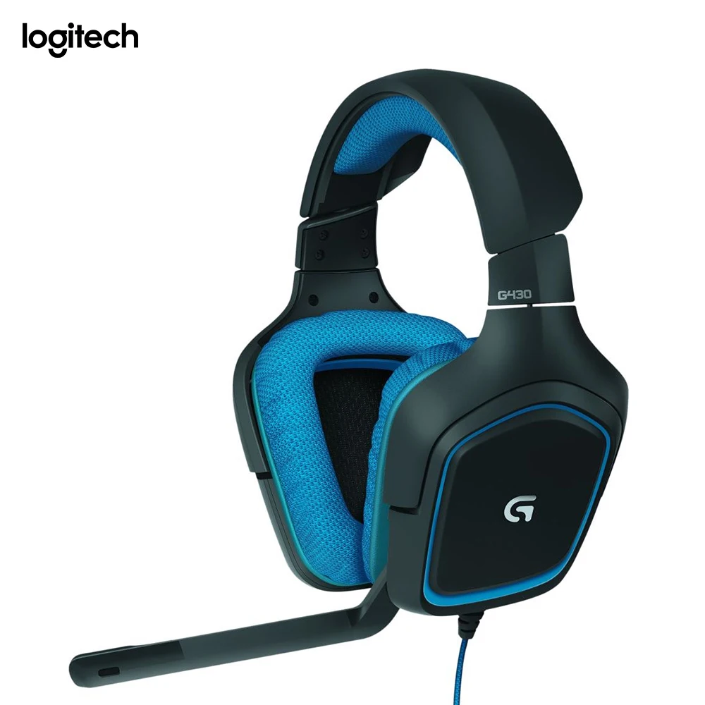 Logitech G430 Surround Sound Gaming Head-band Headset with Dolby DTS 7.1 Technology Headphones
Logitech G430 Surround Sound Gaming Head-band Headset with Dolby DTS 7.1 Technology Headphones
