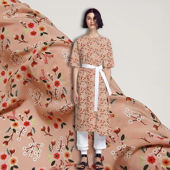 New 100% Silk Crepe de Chine Printed Shirt T-shirt Dress Fabric Mulberry Designer Fabric
New 100% Silk Crepe de Chine Printed Shirt T-shirt Dress Fabric Mulberry Designer Fabric