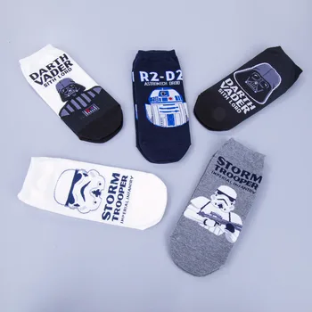 High Quality New Arrival Star Wars Patterns Cotton Casual Socks Men's Brand Casual Socks Free Shipping
High Quality New Arrival Star Wars Patterns Cotton Casual Socks Men's Brand Casual Socks Free Shipping