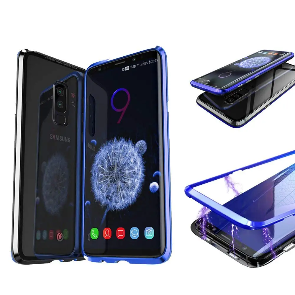 Magical Magneto Phone Case for Samsung Note 9 S9 S8 Plus Magnetic Adsorption Metal Frame Glass Back Cover For iPhone X 8 7 Plus
Magical Magneto Phone Case for Samsung Note 9 S9 S8 Plus Magnetic Adsorption Metal Frame Glass Back Cover For iPhone X 8 7 Plus